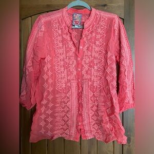 Johnny Was Rami Tunic in Color Fruit Punch